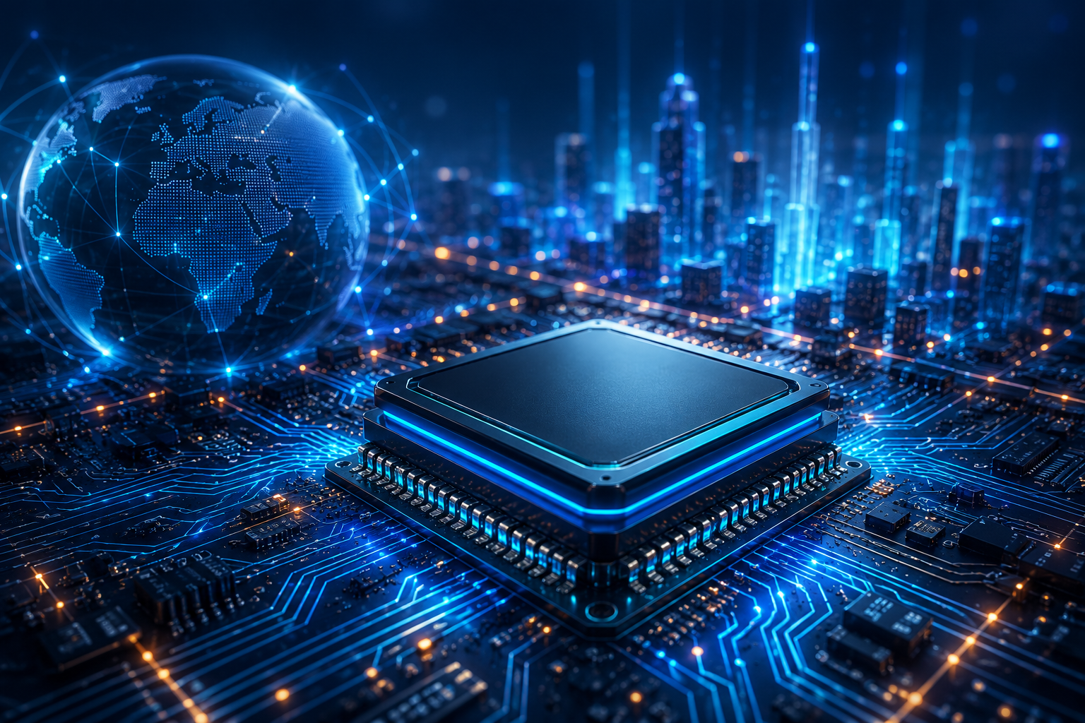 AI semiconductor FAQ support system visualization